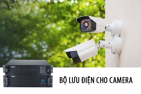 Vai trò của bộ lưu điện UPS cho hệ thống camera an ninh