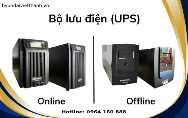 Nên chọn bộ lưu điện UPS online hay offline?