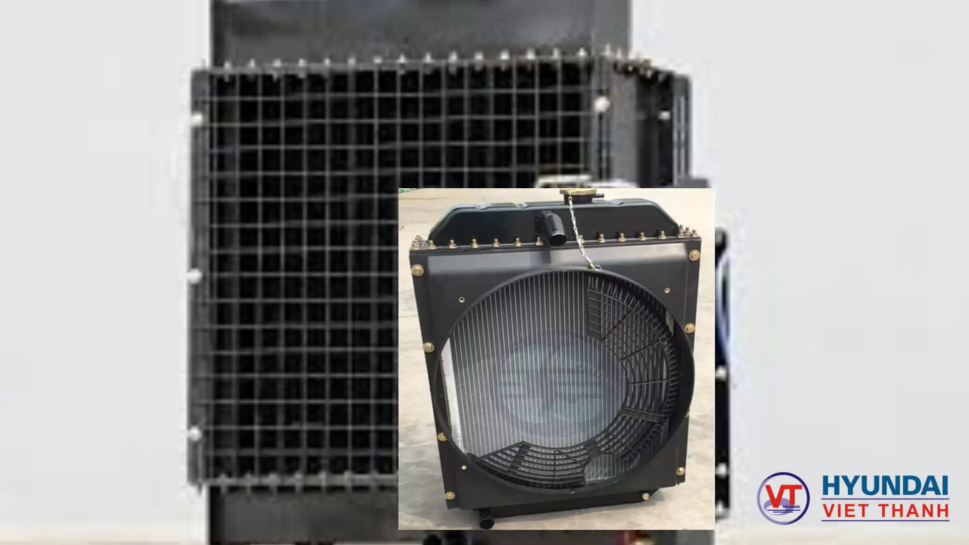 Bộ két nước Radiator trong Động cơ Máy phát điện