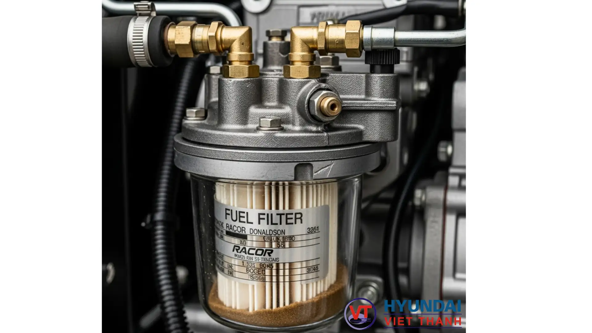 Bộ lọc nhiên liệu của máy phát điện