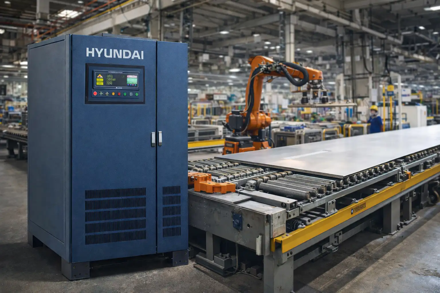 Bộ lưu điện 600kva cho dây chuyền sản xuất nhà máy