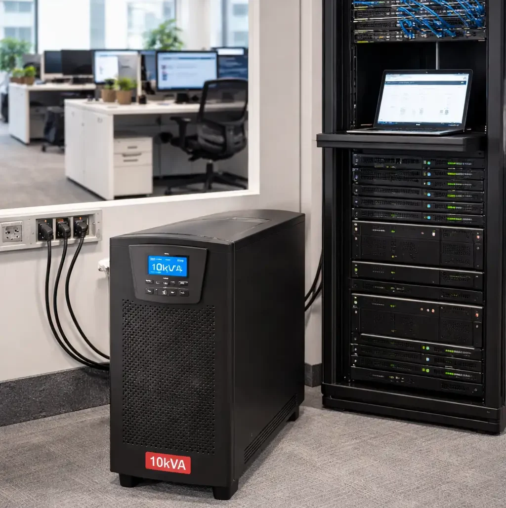Lắp đặt UPS 10kVA cho văn phòng