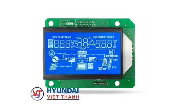 Màn hình LCD hoặc LED của bộ lưu điện UPS