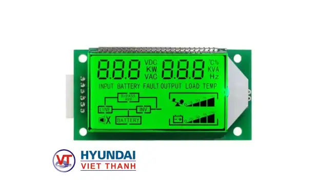 Màn hình LCD hoặc LED của bộ lưu điện UPS