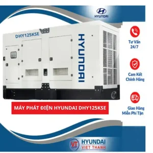 Máy Phát Điện chạy dầu 3 pha DHY125KSE (1)