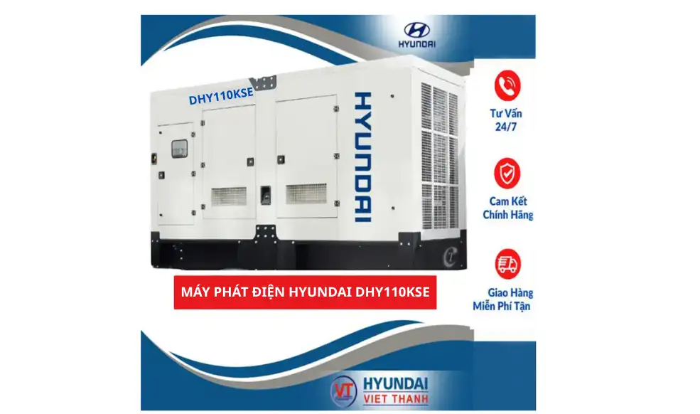 Máy Phát Điện chạy dầu DHY110KSE