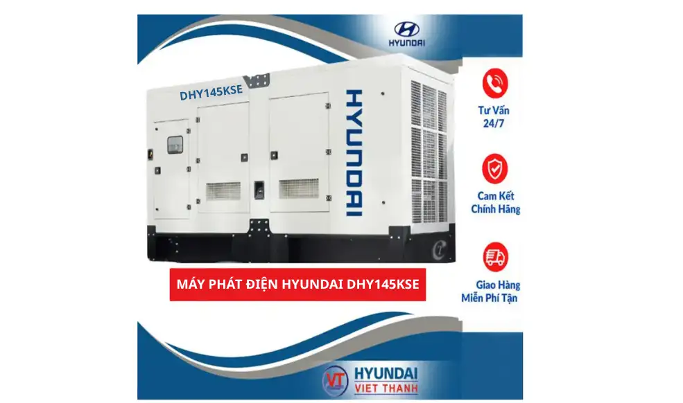 Máy Phát Điện chạy dầu DHY145KSE