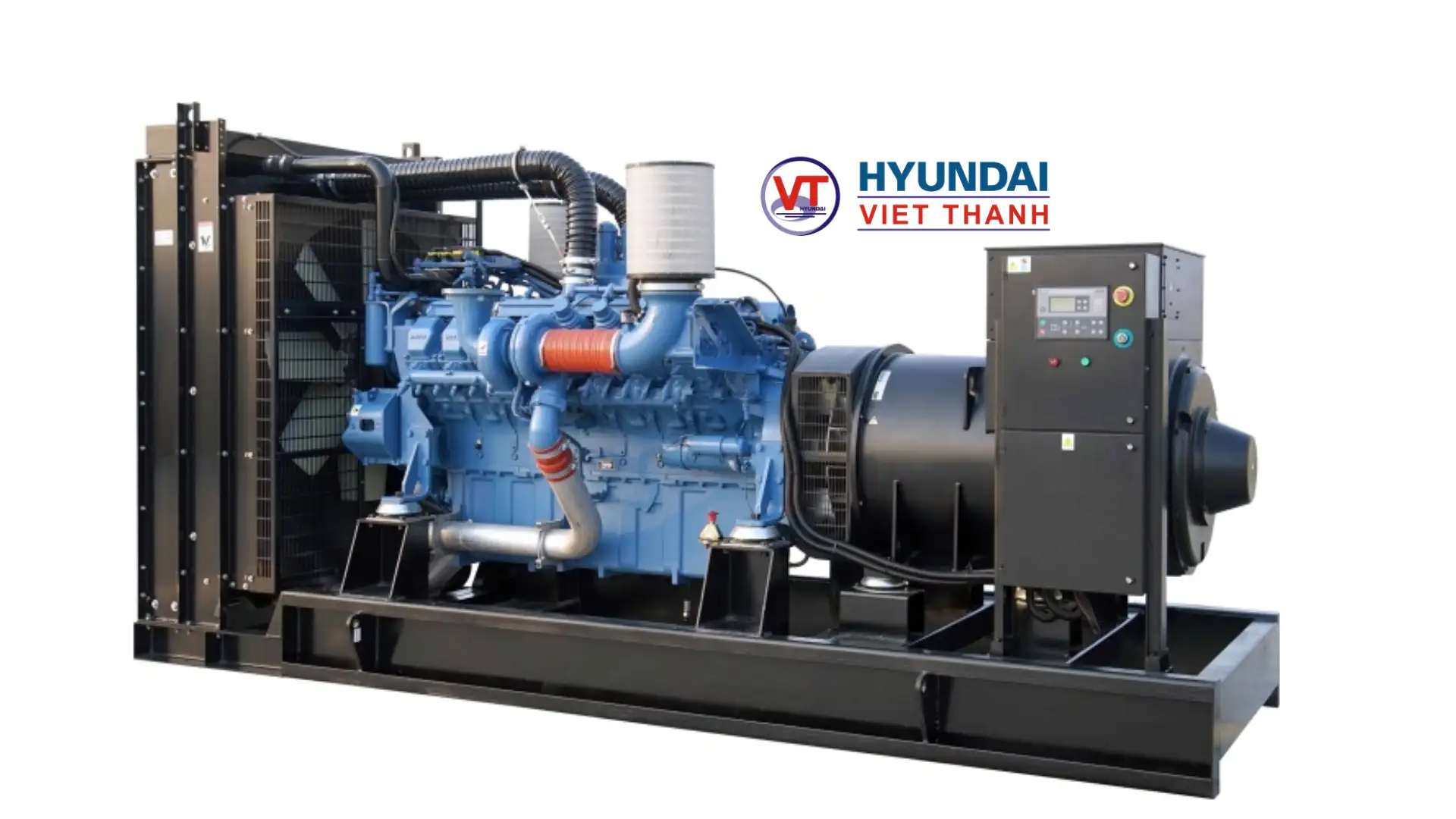 Máy phát điện công nghiệp- Hyundai Việt Thanh phân phối