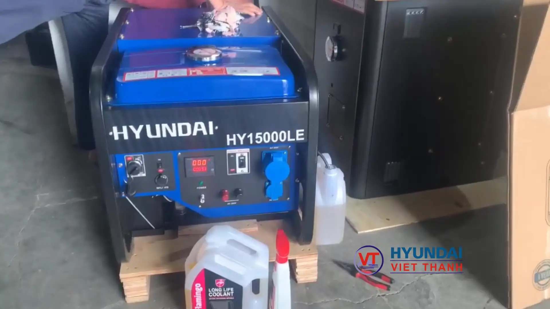 Máy phát điện dân dụng Hyundai