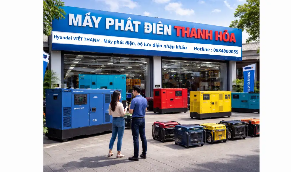 Mua máy phát điện tại Thanh Hoá