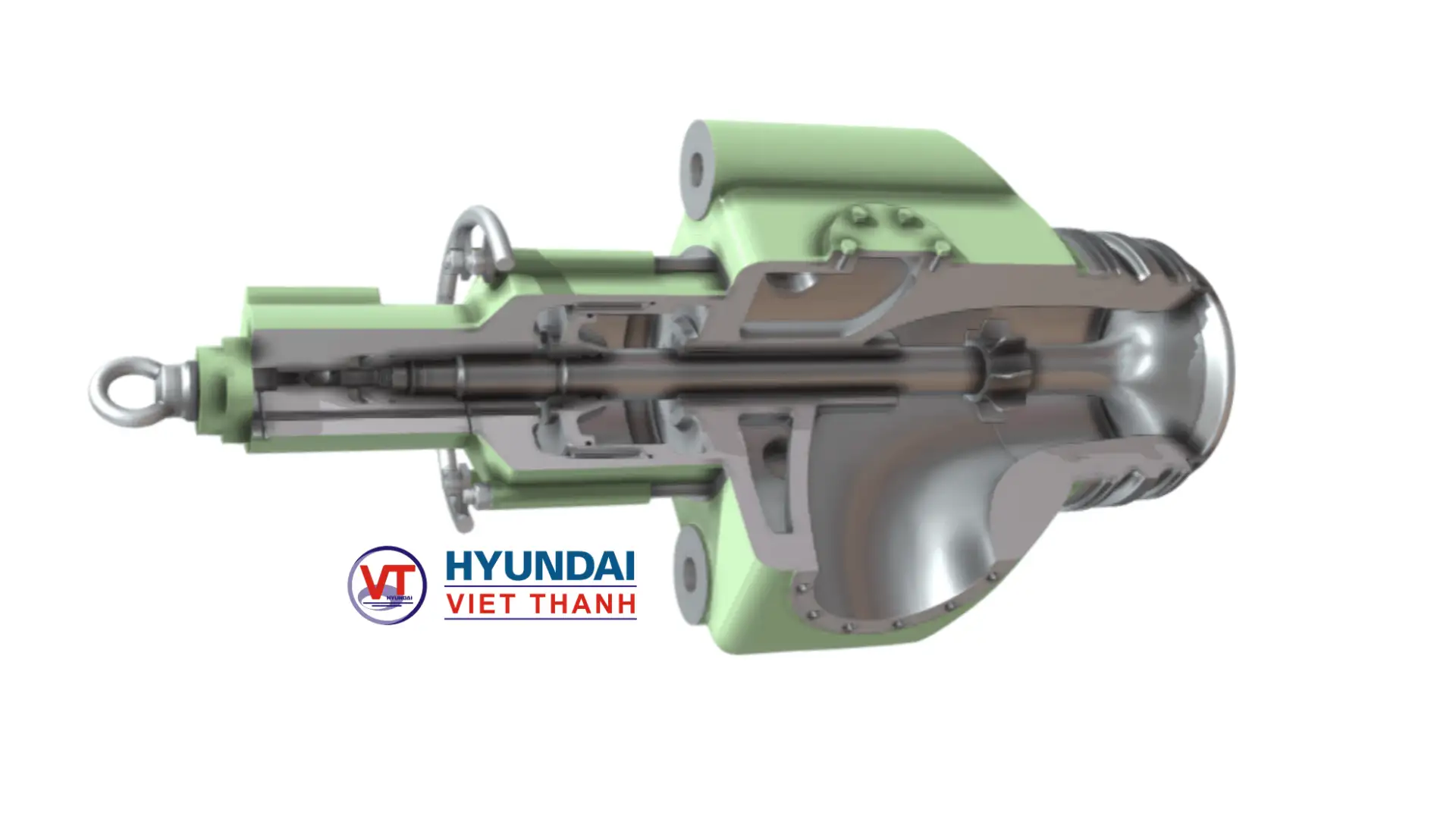 Van xả trong hệ thống xả của máy phát điện