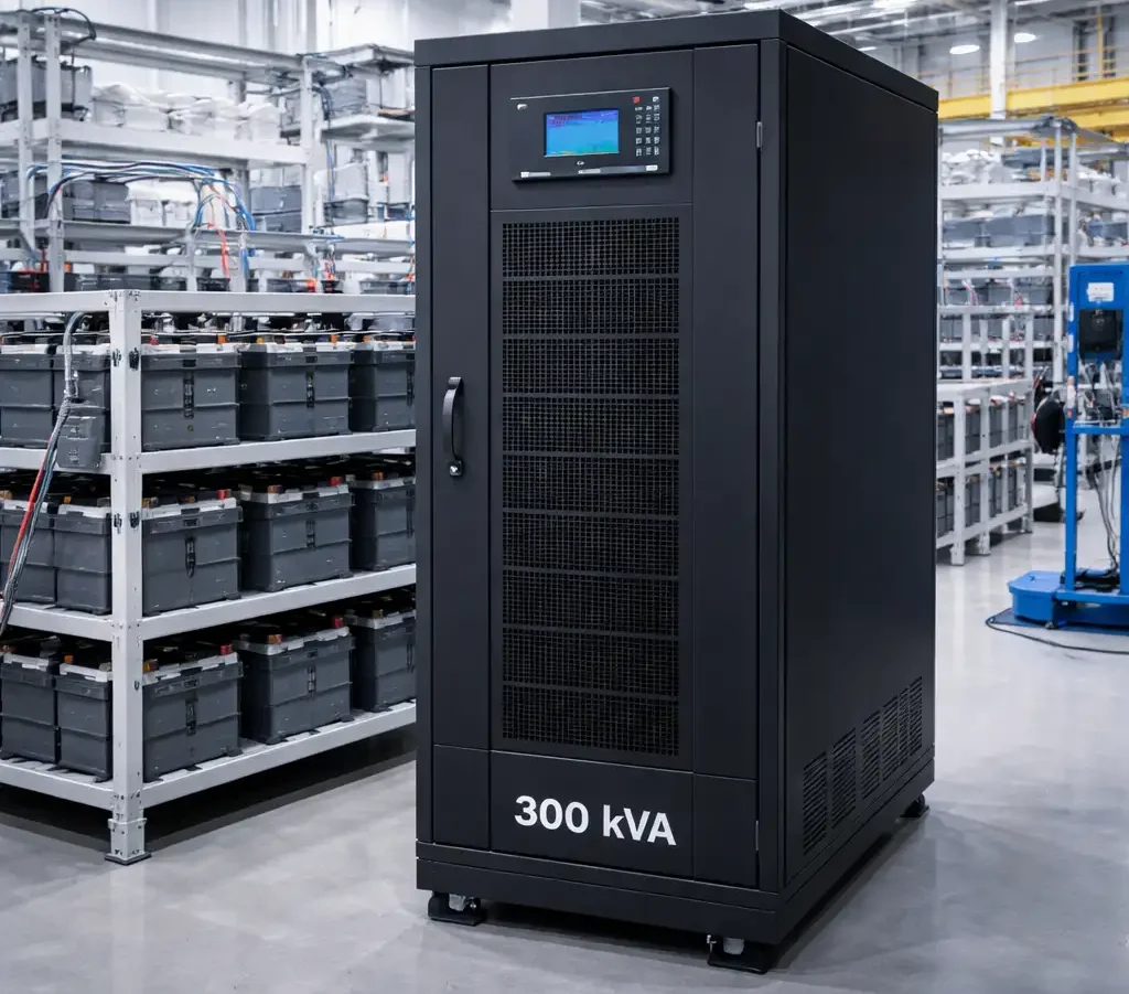 bộ lưu điện 300kva cho công nghiệp