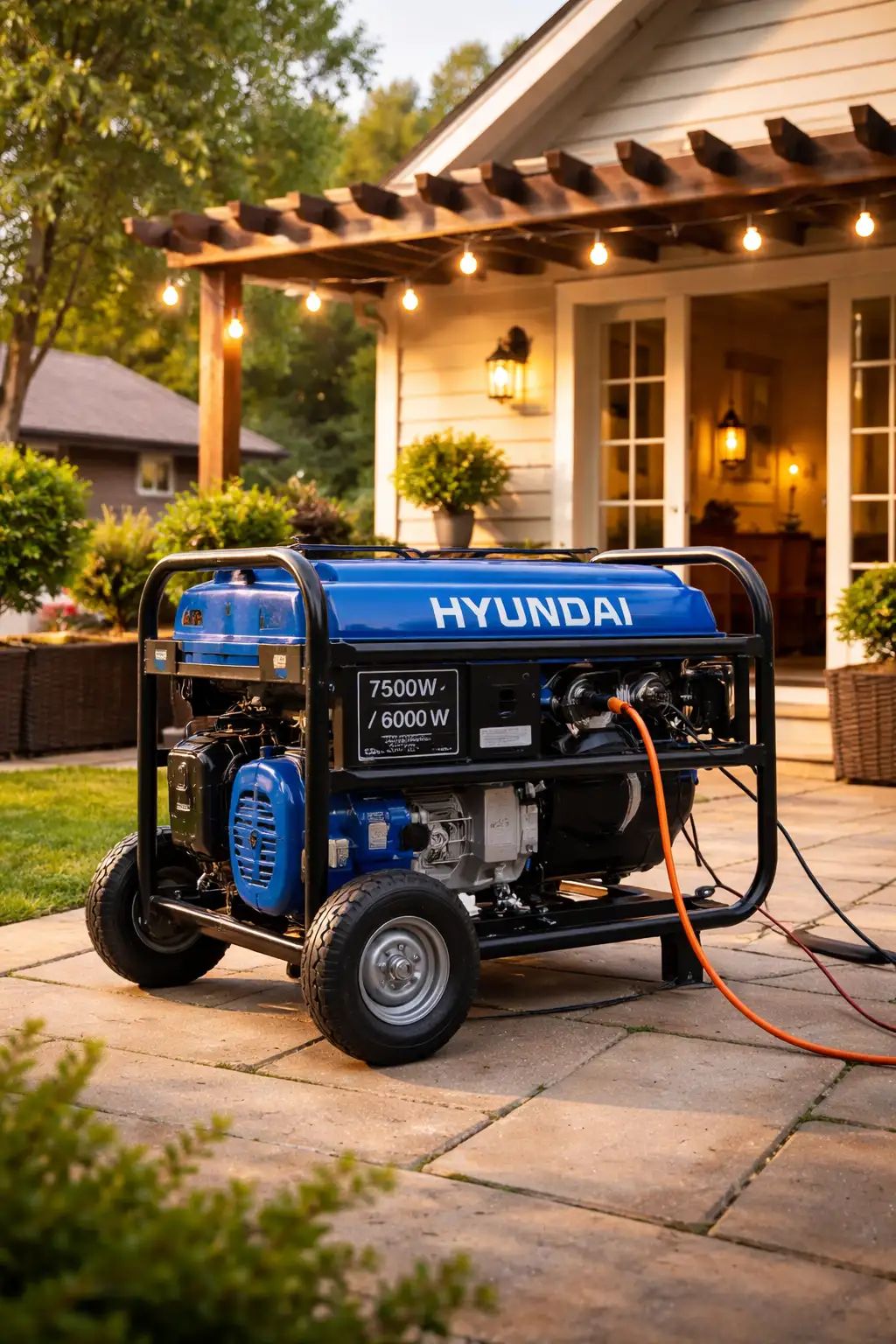 máy phát điện hyundai gia đình