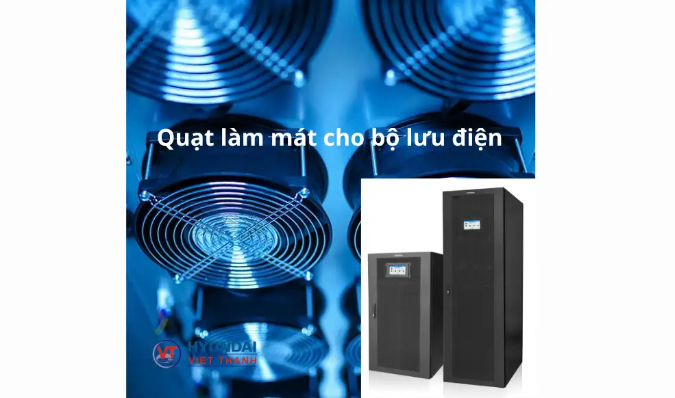 quạt làm mát trong bộ lưu điện